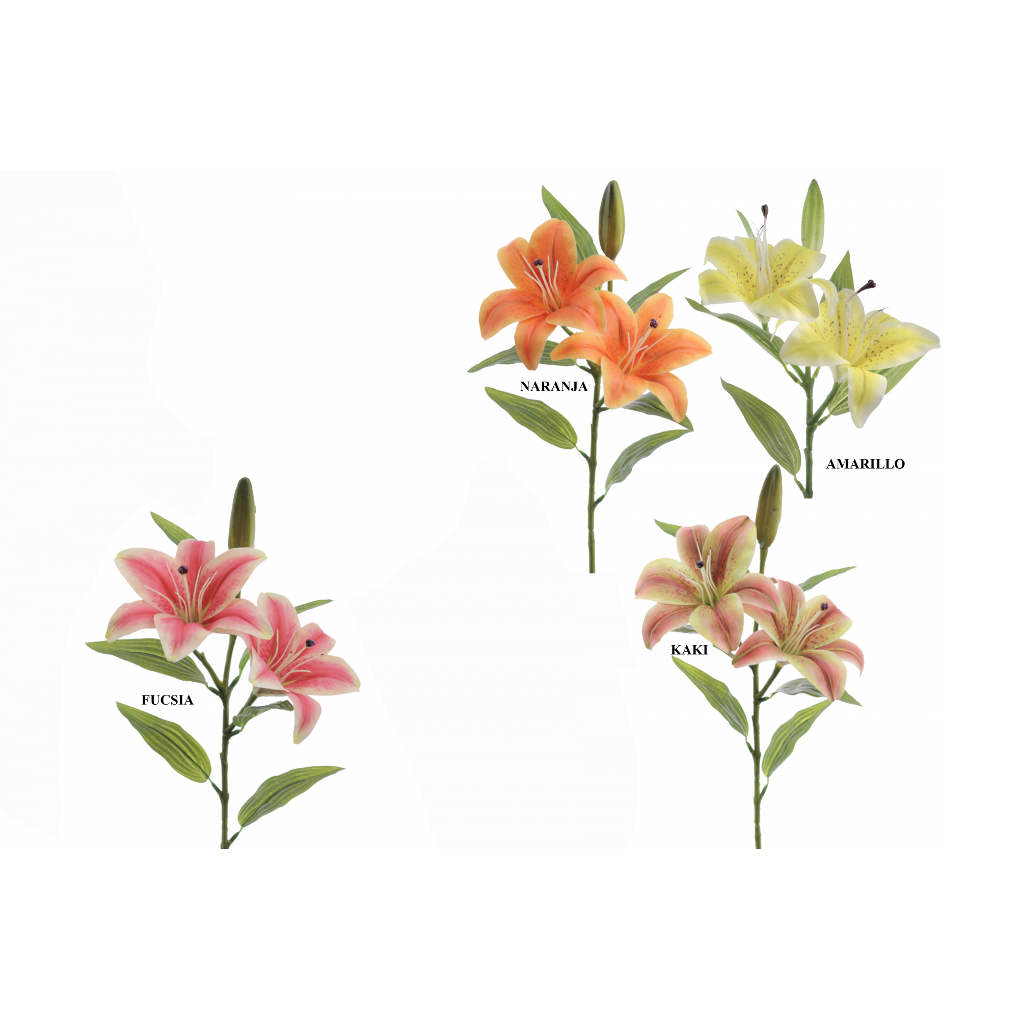 FLOR 3074 - 38 cms. LILIUM PICK x3-