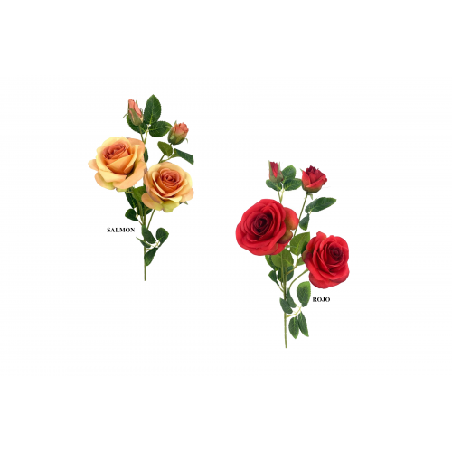 FLOR 731 -67 cms. ROSA x4-