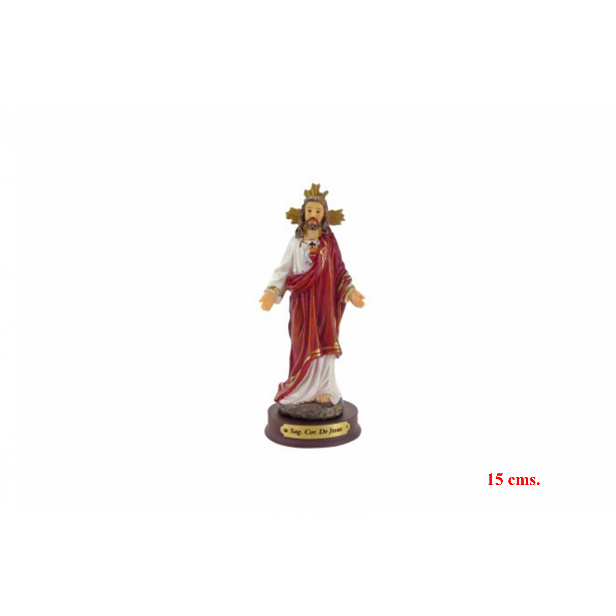 IMAGEN 5896 -15 cms. CORAZON DE JESUS-