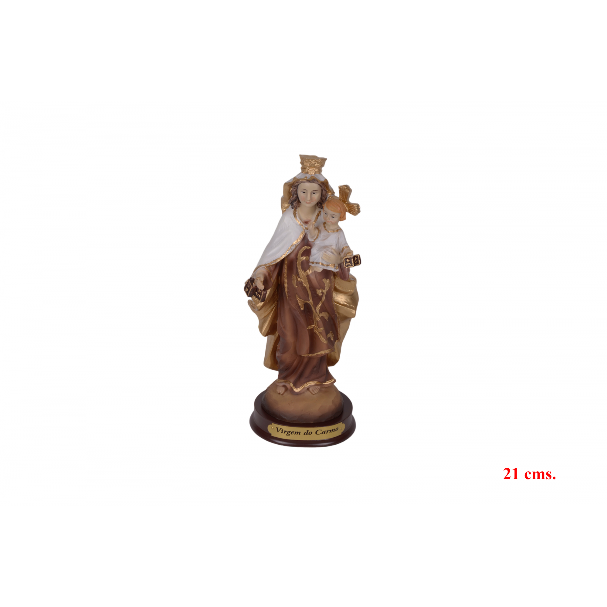 IMAGEN 6351 -21 cms. VIRGEN DEL CARMEN-