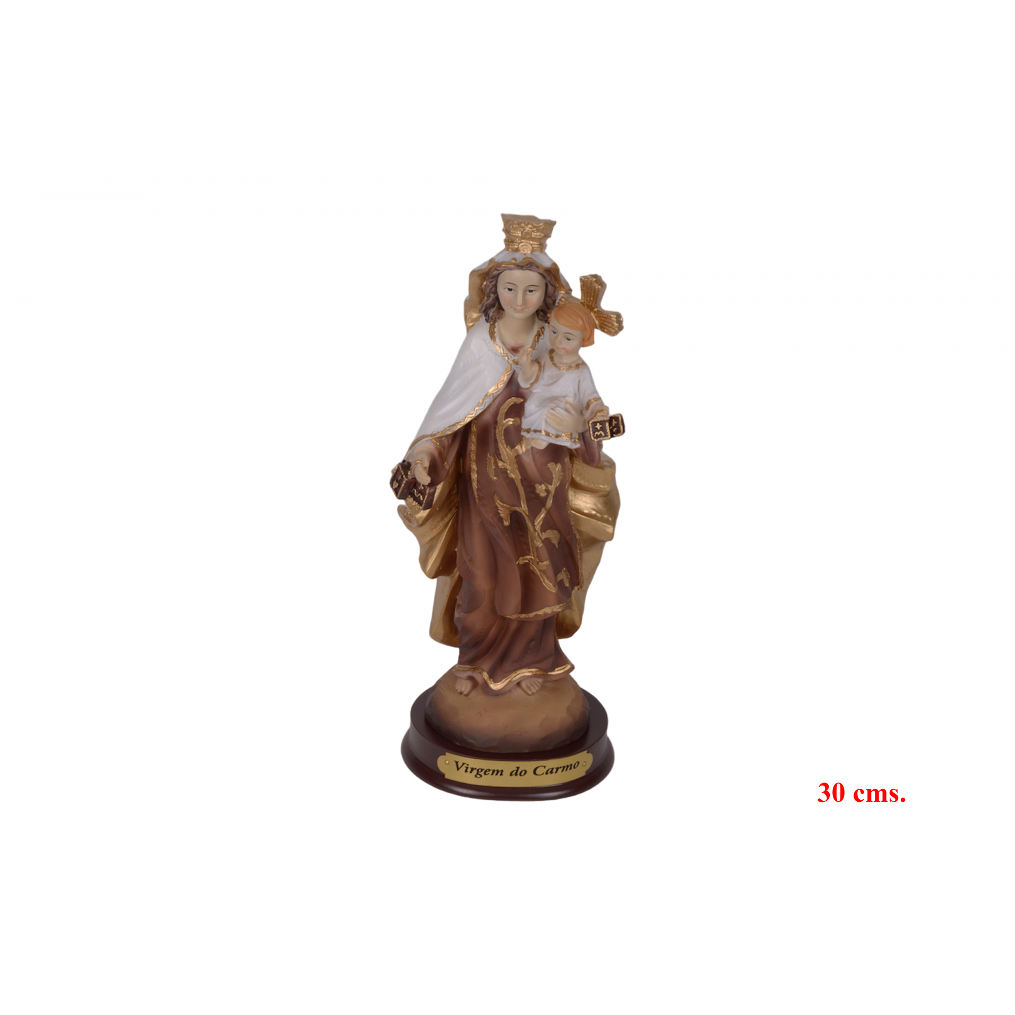 IMAGEN 6354 -30 cms. VIRGEN DEL CARMEN-