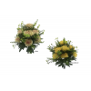 RAMO 4042 -50 cms. PEONIA CRISANTEMO x13-