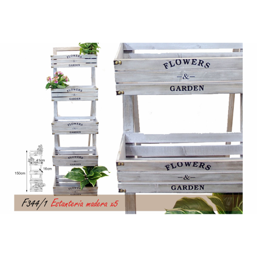ESTANTERIA 3441 -150x41x16-
