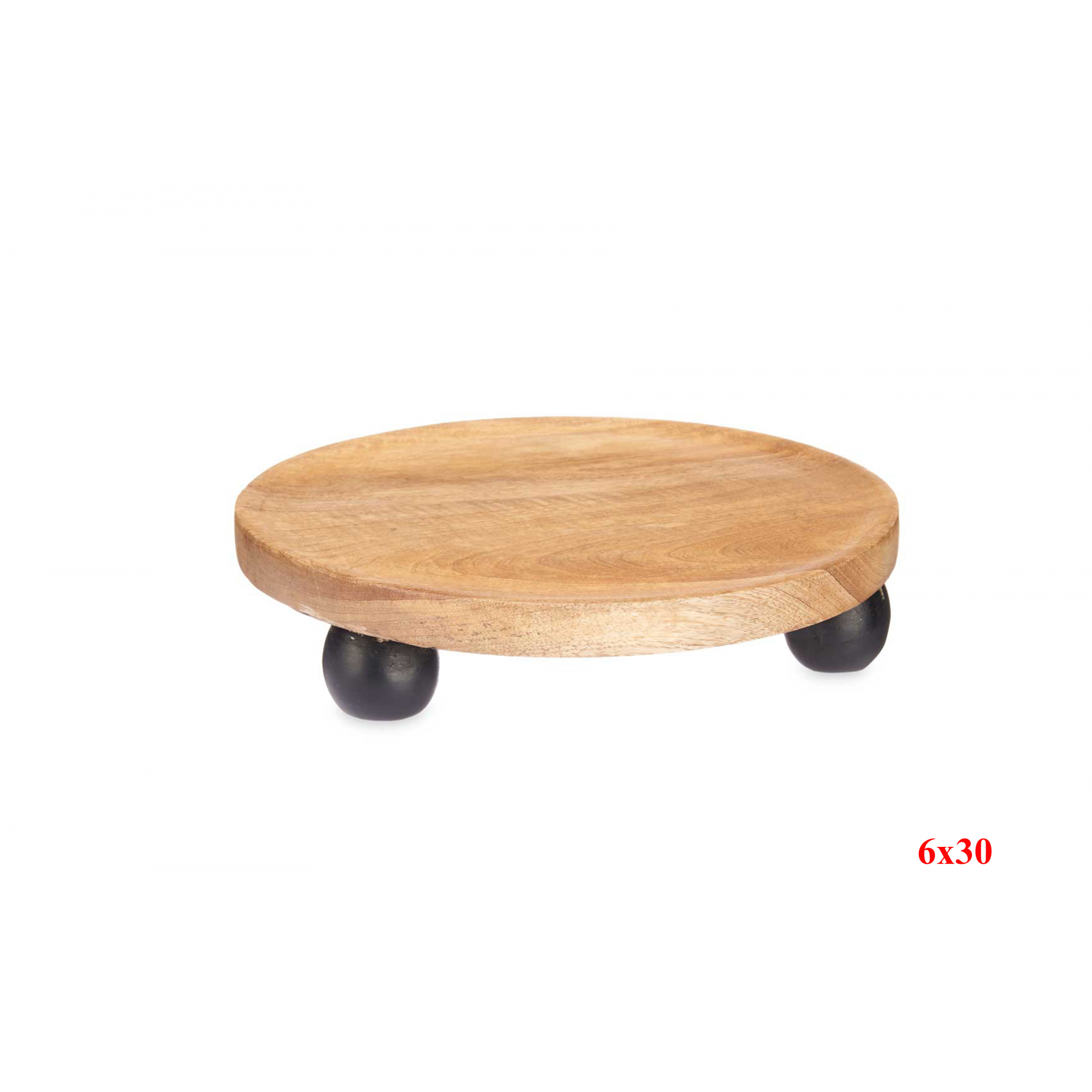CENTRO 9846 -6x30 MADERA CON PATAS-