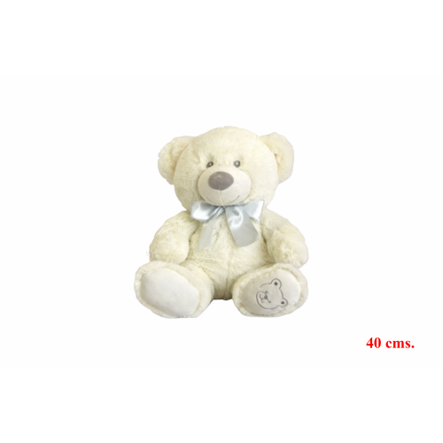 PELUCHE 1330 -40 cms. OSO BORDADO-