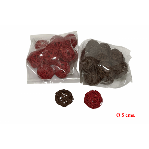 BOLA 9005B -Ø 5 cms. COLORES (x15)-