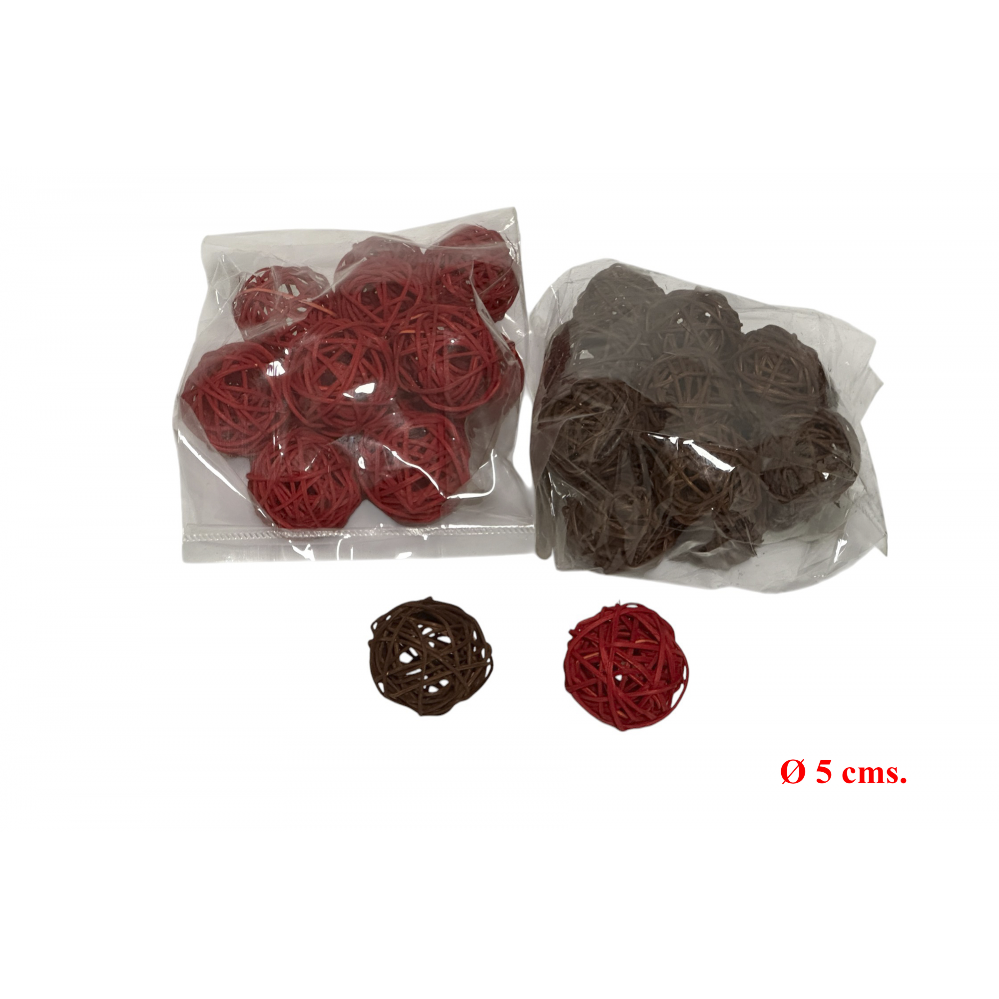 BOLA 9005B -Ø 5 cms. COLORES (x15)-