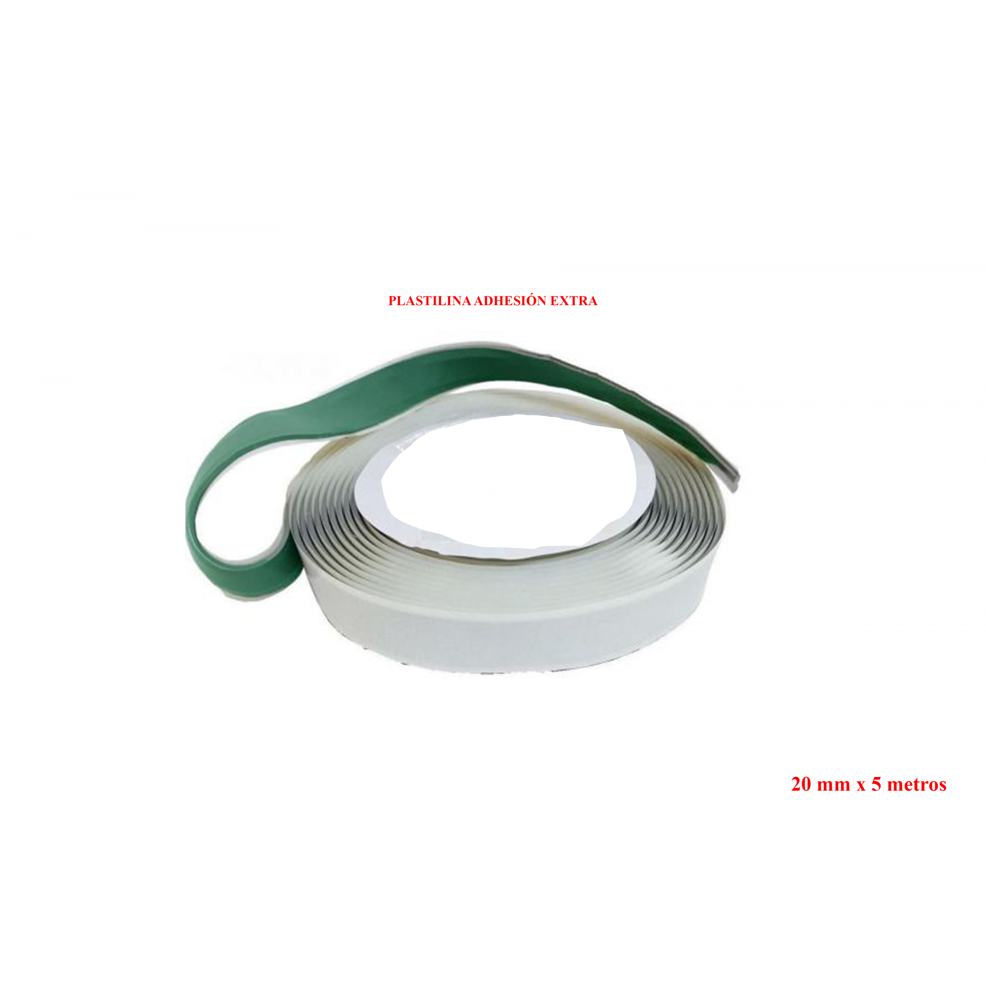PLASTILINA 104 -5 m x20 mm ADHESIÓN EXTRA-