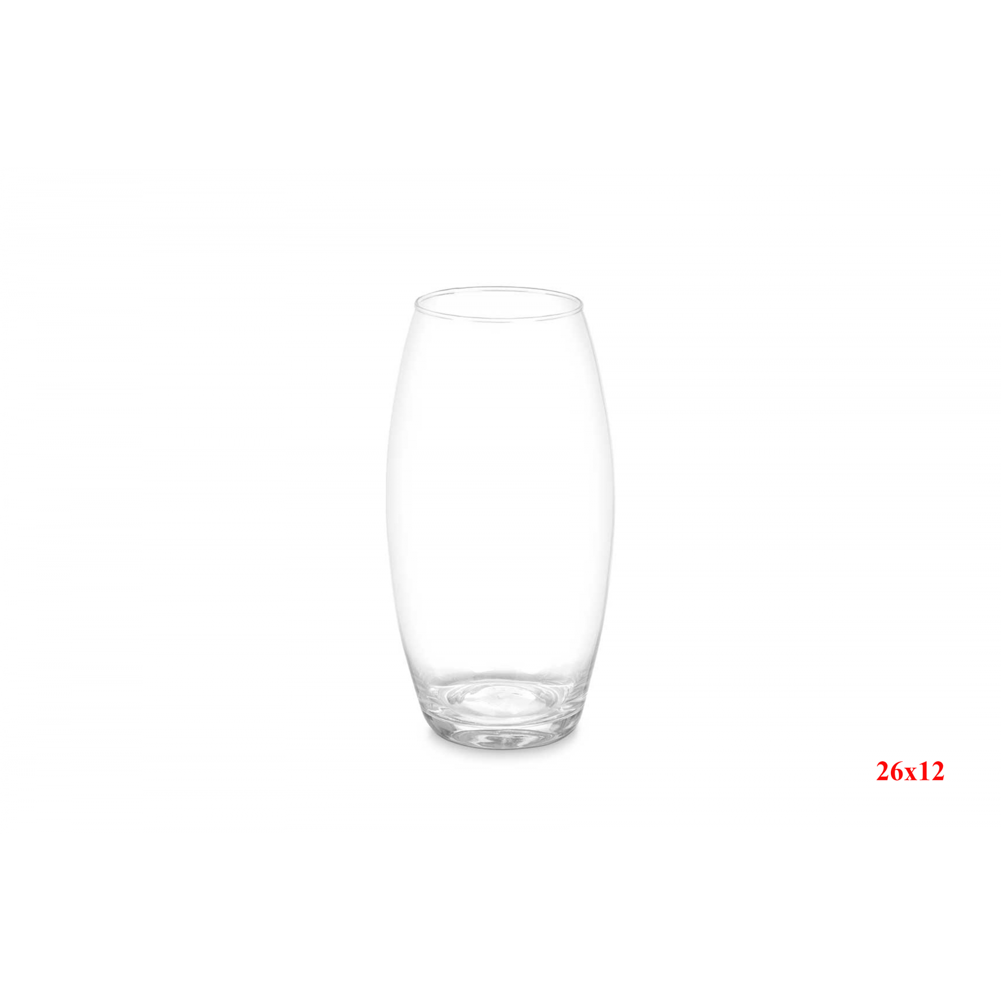 FLORERO 473 -26x12 CRISTAL-