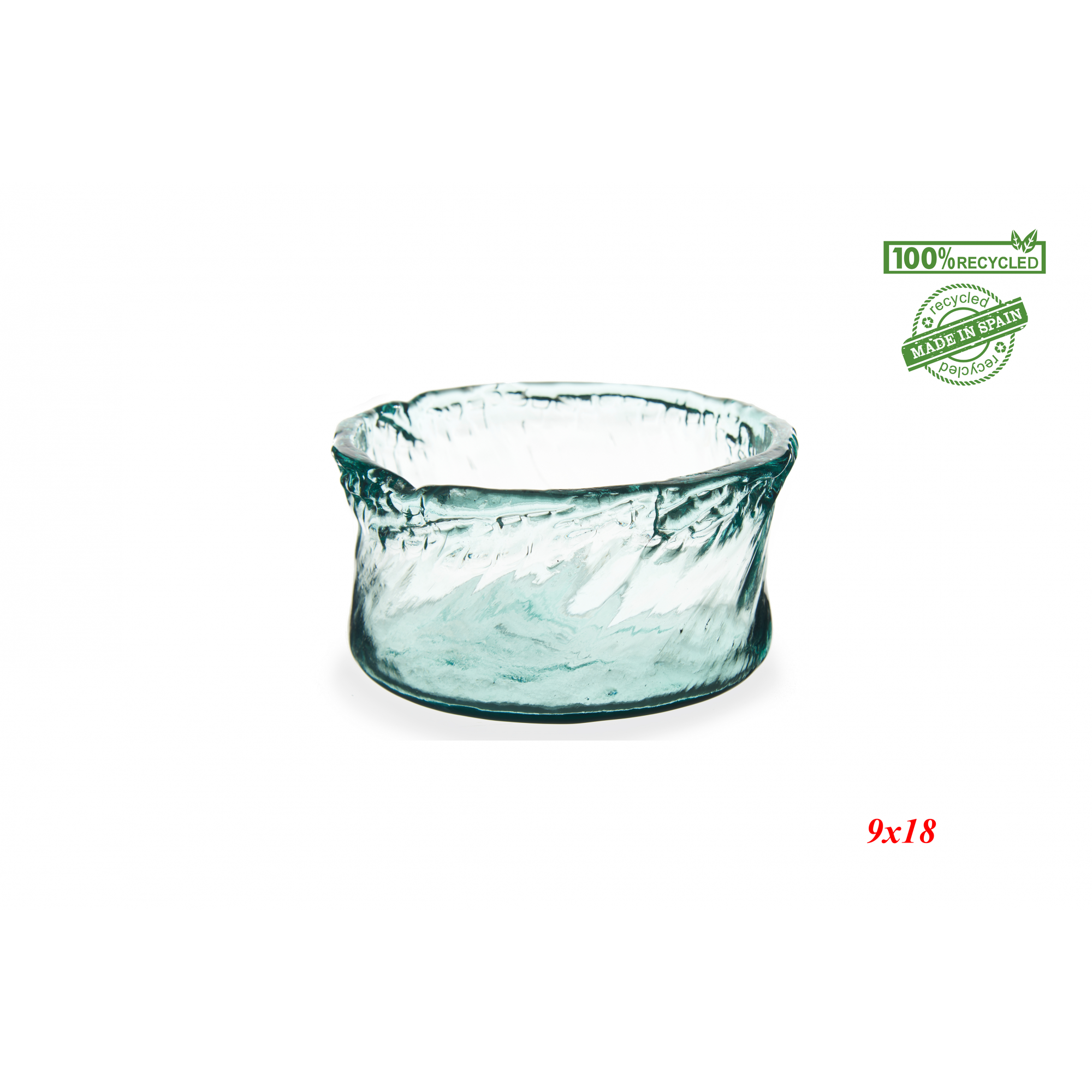 CENTRO 2728 -9x18 CRISTAL RECICLADO-