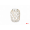 FLORERO 5092 -20x15 MACRAME CRISTAL-