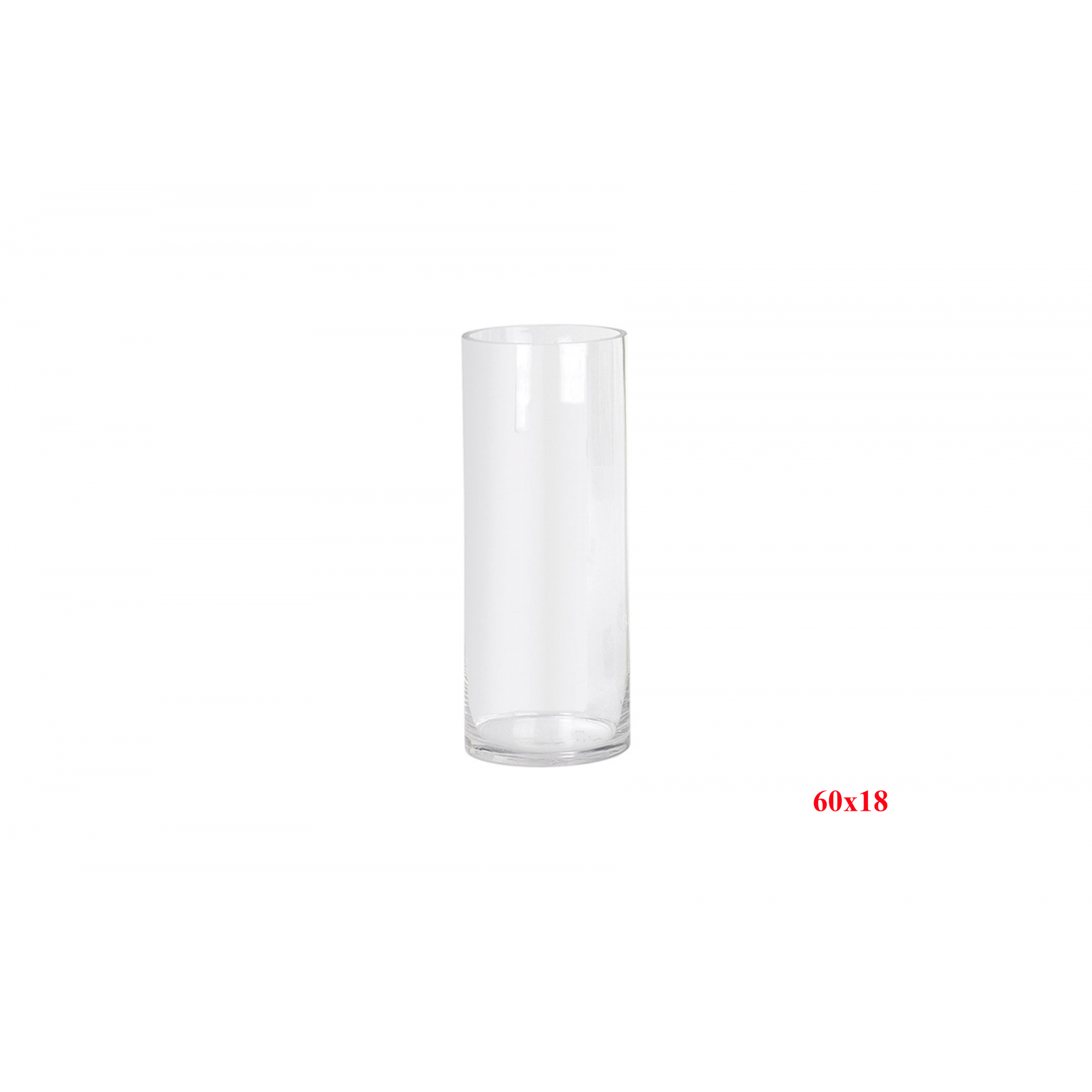 FLORERO 3487 -60x18 CRISTAL-