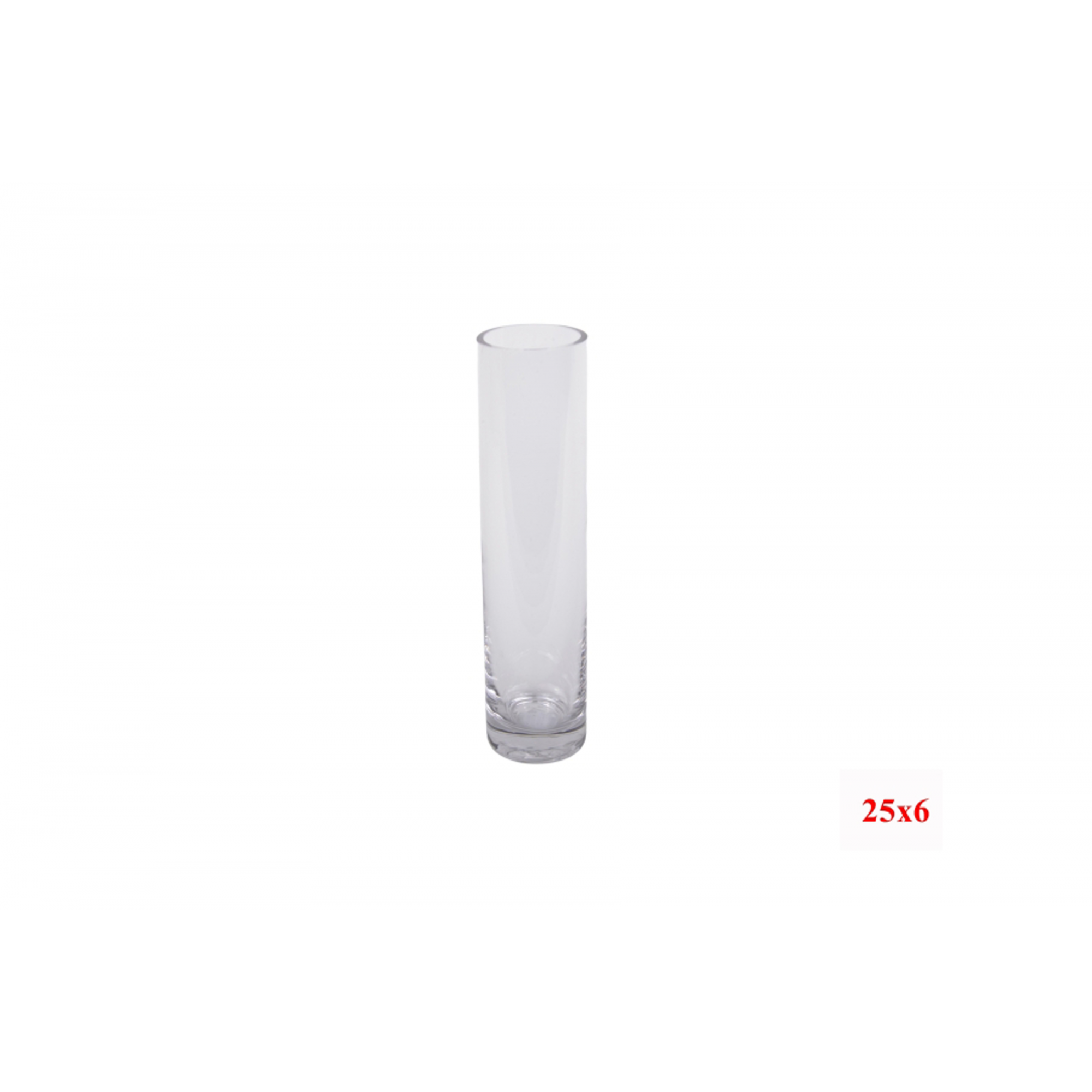 FLORERO 3629 -25x6 CRISTAL-