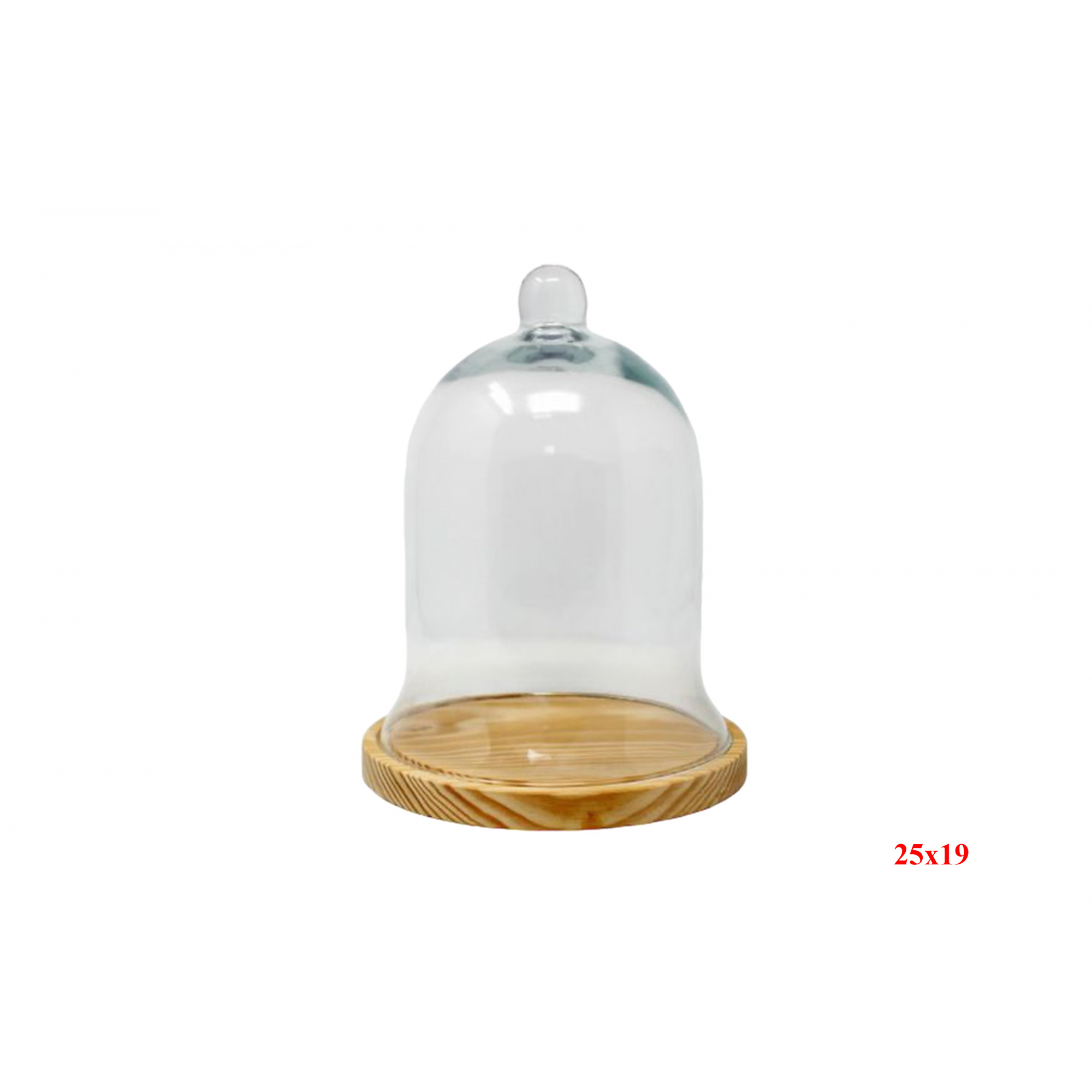 CUPULA 8925 -25x19 CON POMO-