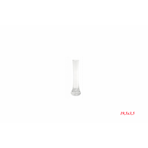 FLORERO 9035 -19,5x3,5 CRISTAL-