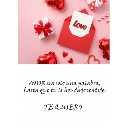 TARJETINES 5008 -AMOR-
