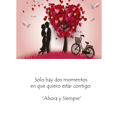 TARJETINES 5016 -AMOR-