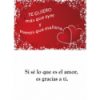 TARJETINES 5017 -AMOR-
