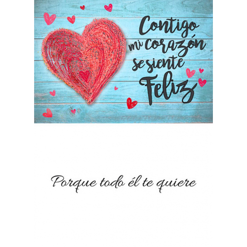 TARJETINES 5022 -AMOR-