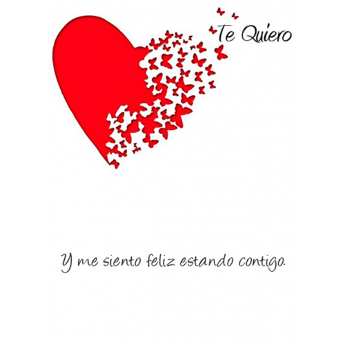 TARJETINES 5027 -AMOR-