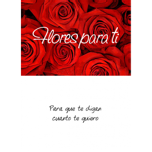 TARJETINES 5042 -AMOR-