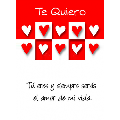 TARJETINES 5060 -AMOR-