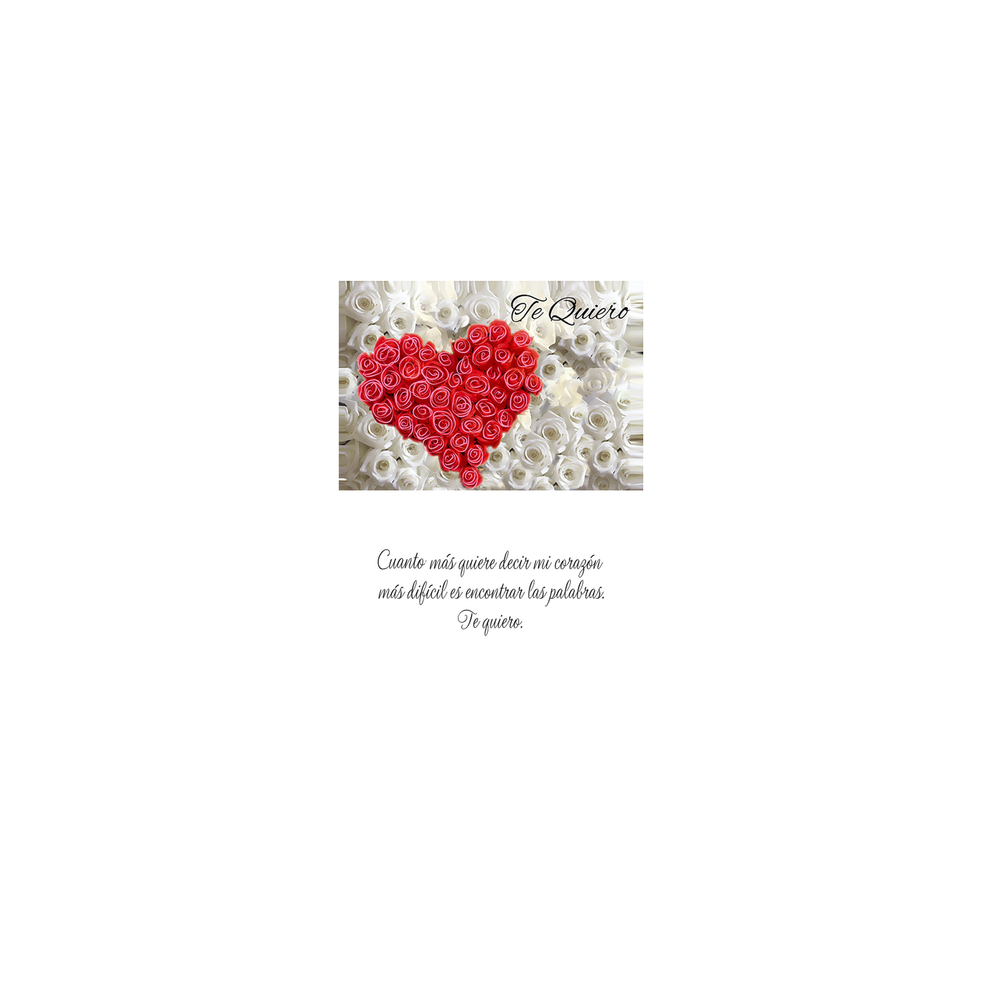 TARJETINES 5074 -AMOR-