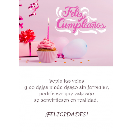 TARJETINES 5101 -CUMPLEAÑOS-