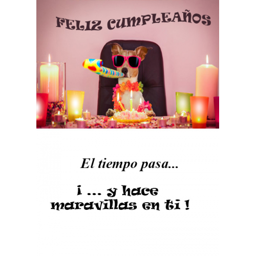 TARJETINES 5102 -CUMPLEAÑOS-