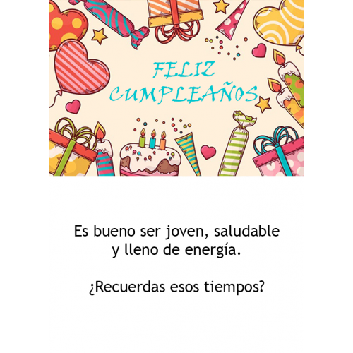TARJETINES 5104 -CUMPLEAÑOS-
