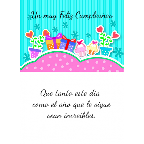 TARJETINES 5159 -CUMPLEAÑOS-