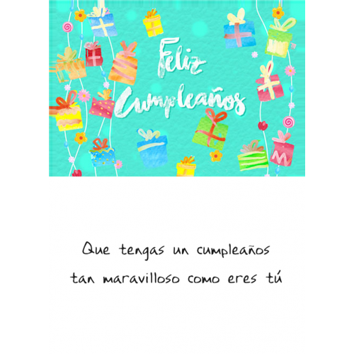 TARJETINES 5164 -CUMPLEAÑOS-