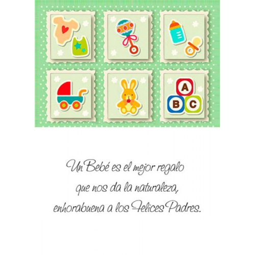 TARJETINES 5445 -NACIMIENTO-
