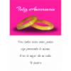 TARJETINES 5537 -ANIVERSARIO-