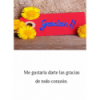 TARJETINES 6404 -GRACIAS-