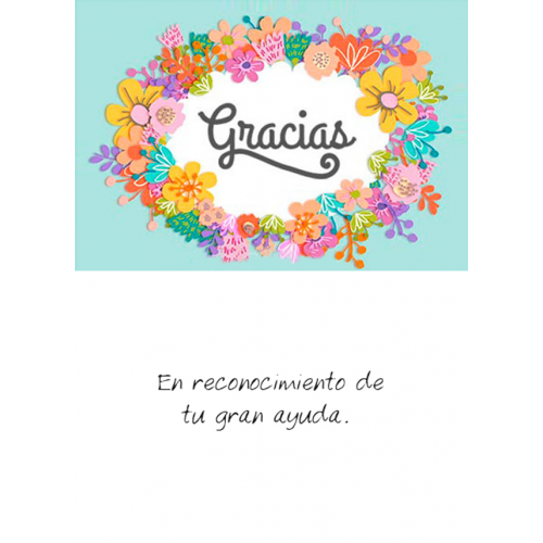 TARJETINES 6442 -GRACIAS-