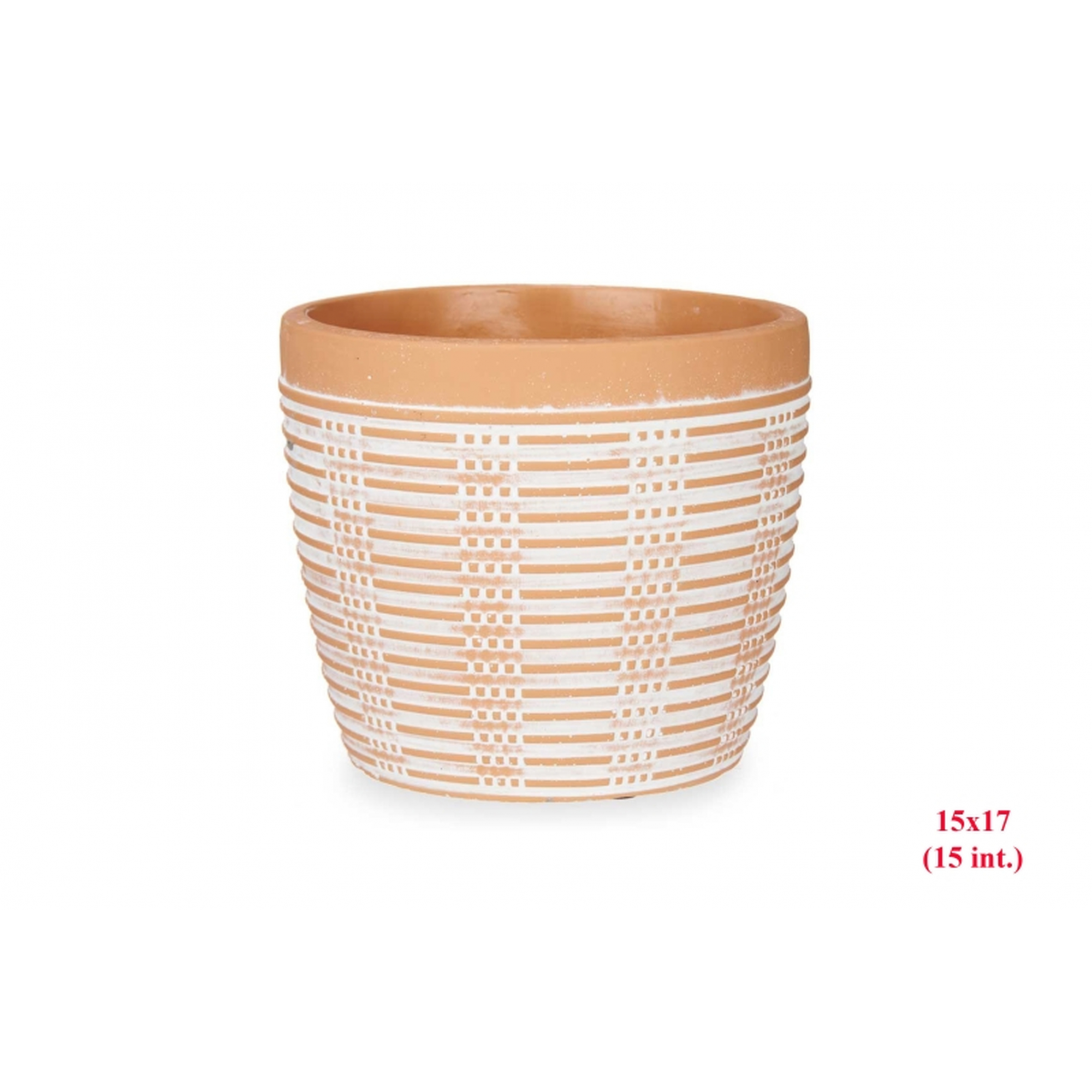 MACETA 2877 -15x17 (15 int.) TERRACOTA-