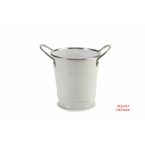 MACETA 9090 -10,5x15,5 (10,5 boca)  ZINC-