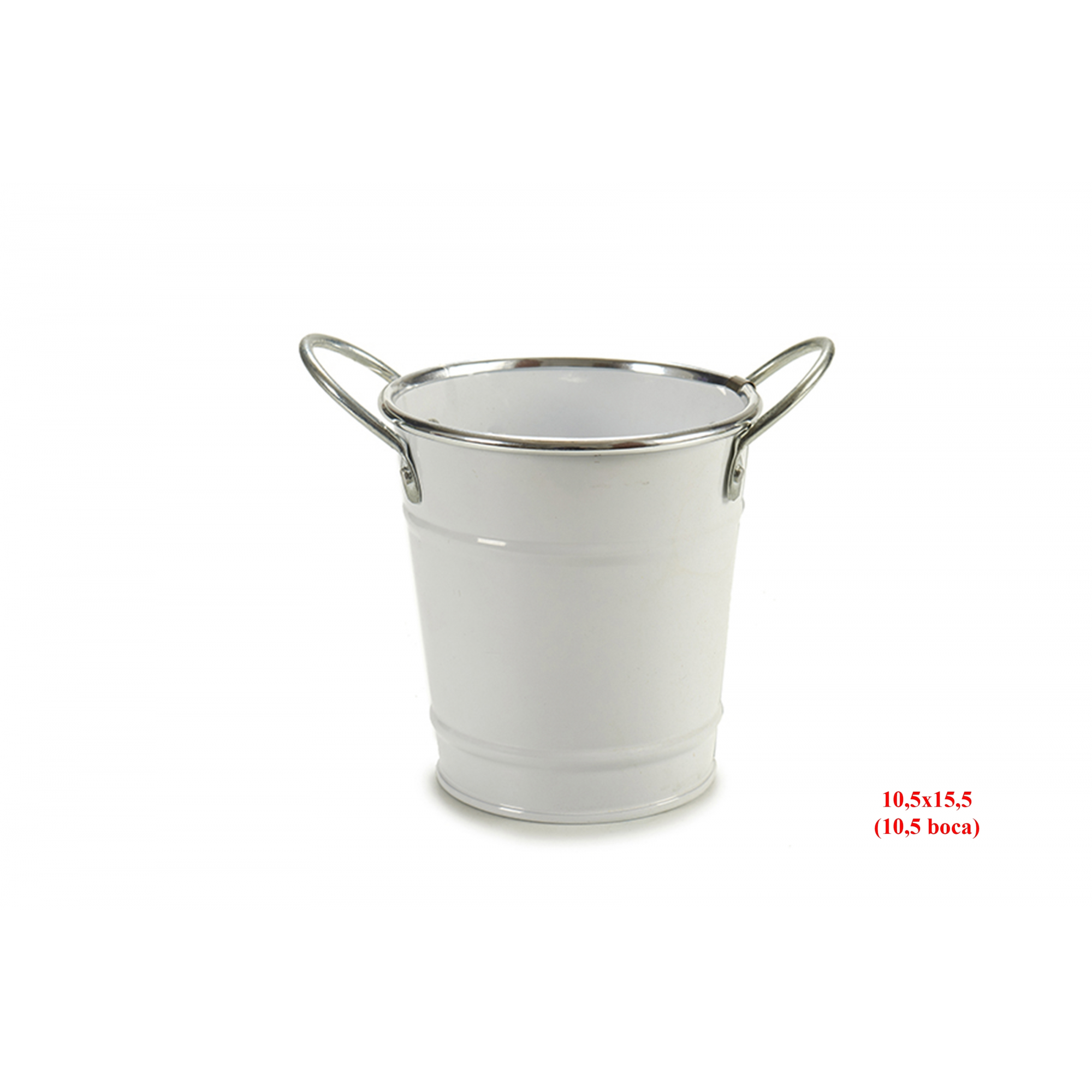 MACETA 9090 -10,5x15,5 (10,5 boca)  ZINC-