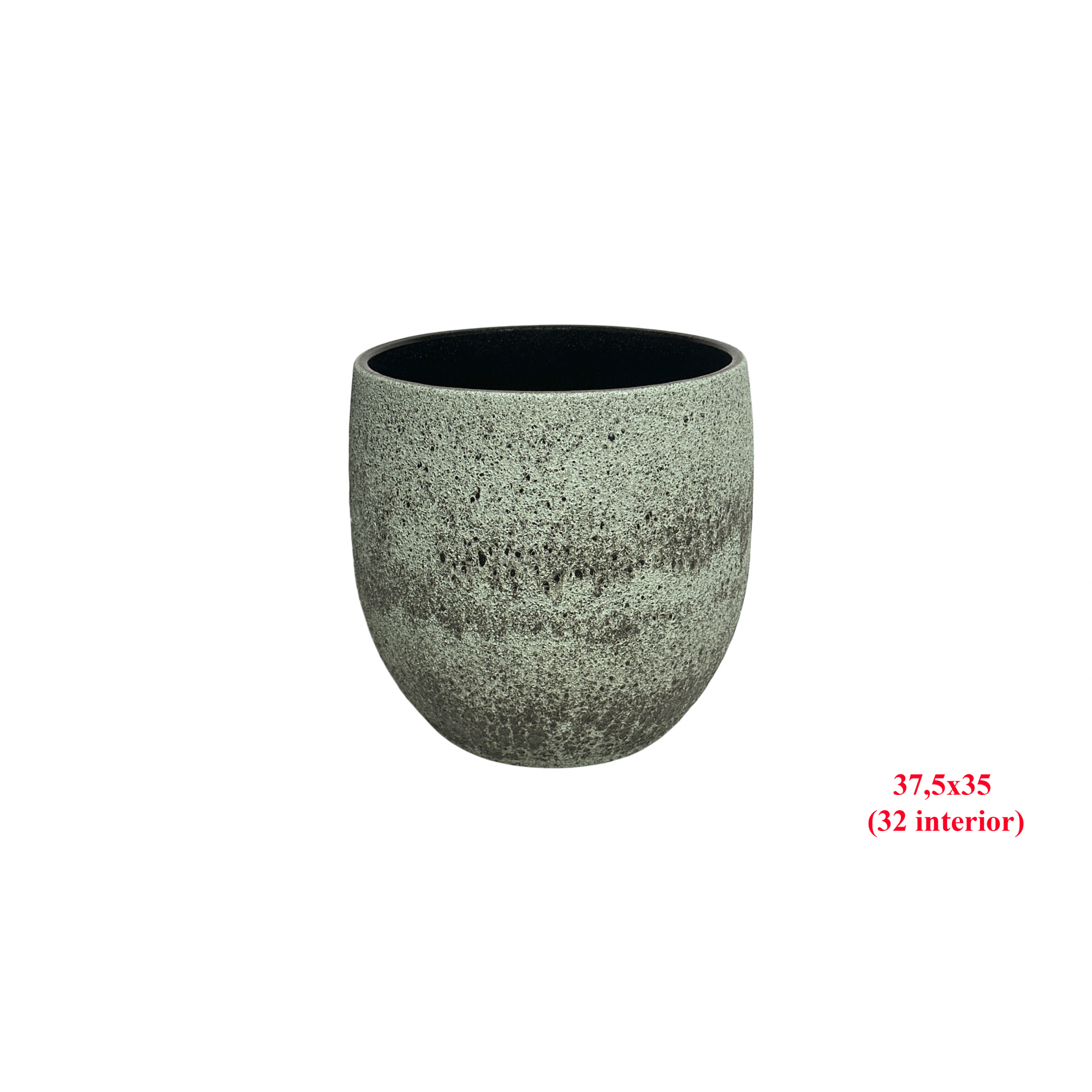 MACETA 339 -37,5x35 (32 int.) ACIDO VERDE-
