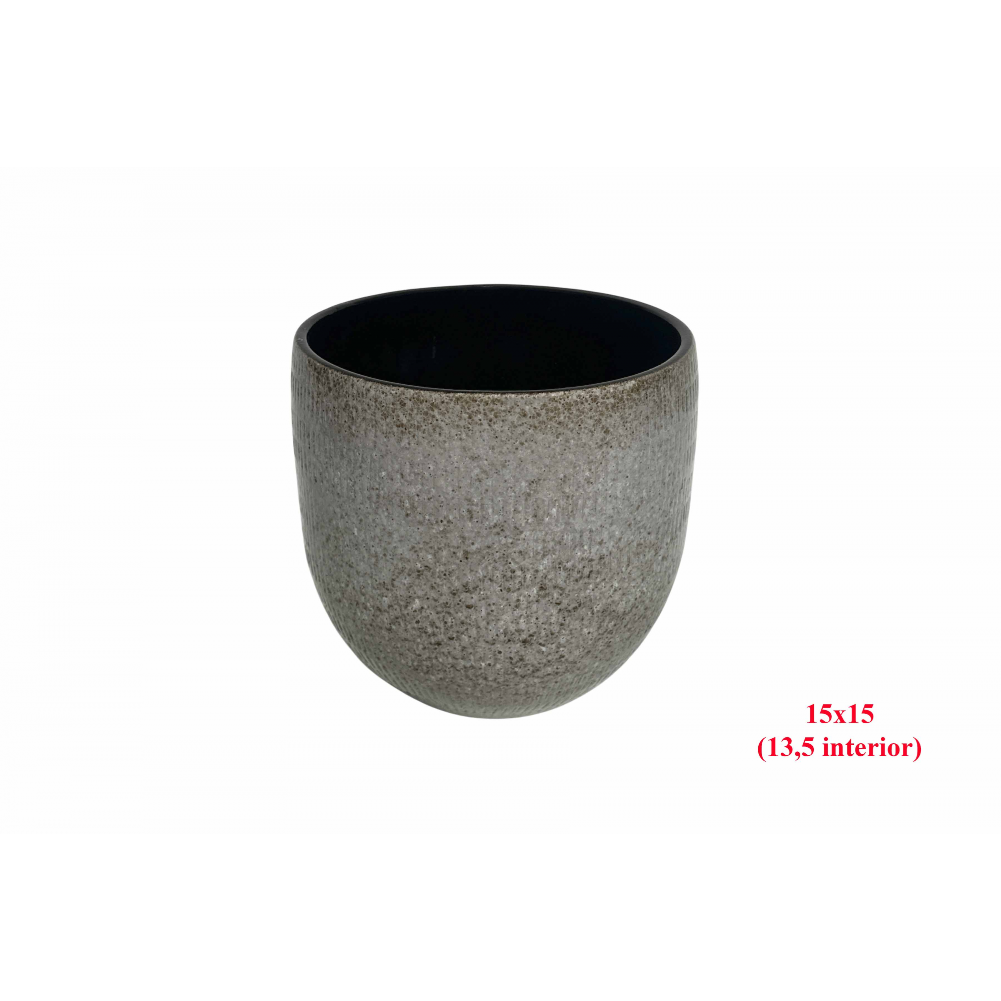 MACETA 516 -15x15 (13,5) MARCADEIRA GRIS-