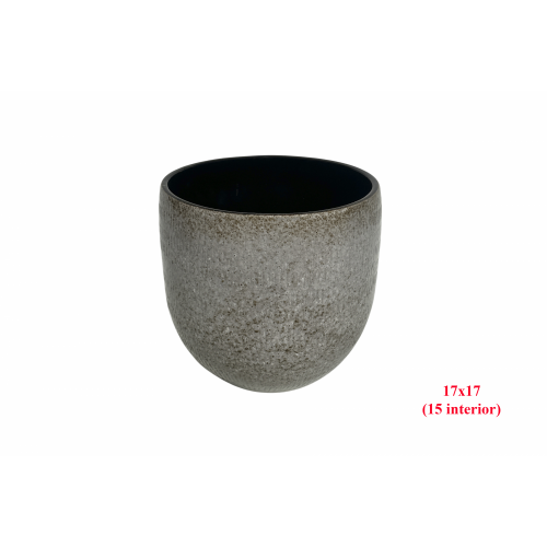 MACETA 519 -17x17 (15 int.)  MARCADEIRA GRIS-