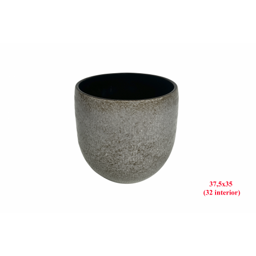 MACETA 539 -37,5x35 (32 int.) MARCADEIRA GRIS-
