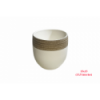 MACETA 1516 -15x15 (13,5 int.) CREMA MARRON-