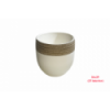 MACETA 1527 -26x25 (23 int.) CREMA MARRON-