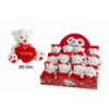 PELUCHE 3358 -20 cms. OSO TE QUIERO-
