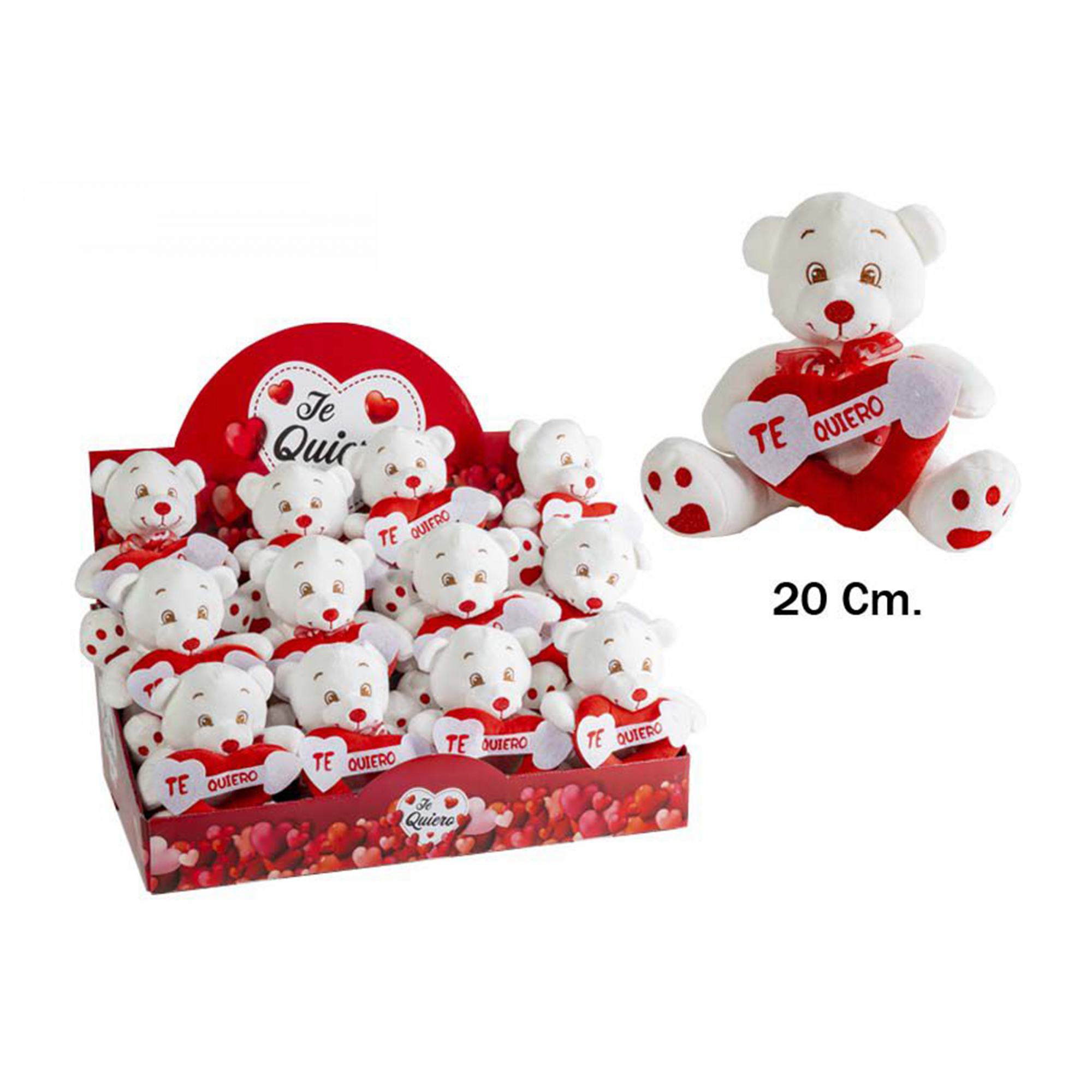 PELUCHE 3364 -20 cms. OSO FLECHA-