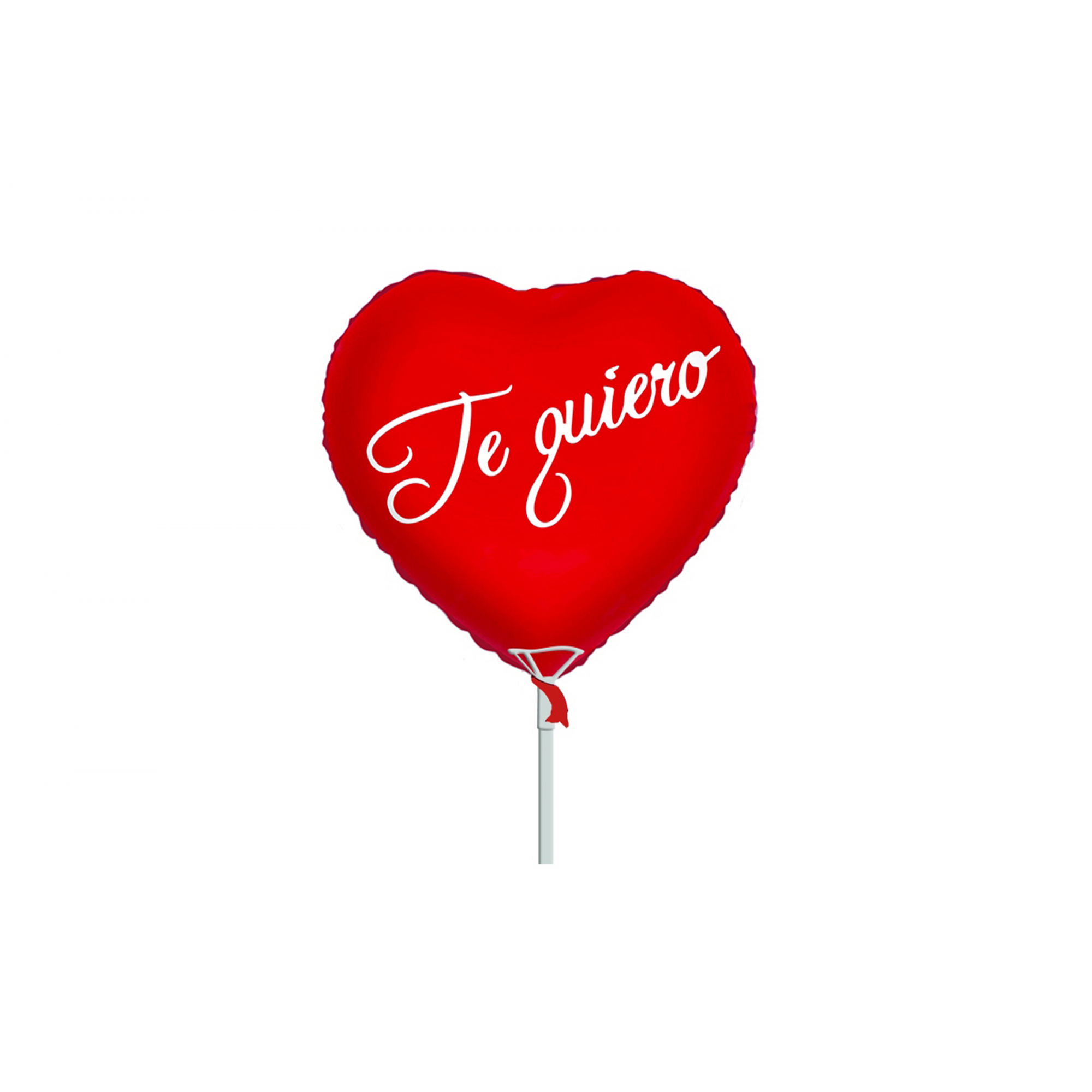 GLOBO 12 -45 cms. CORAZON "TE QUIERO"-