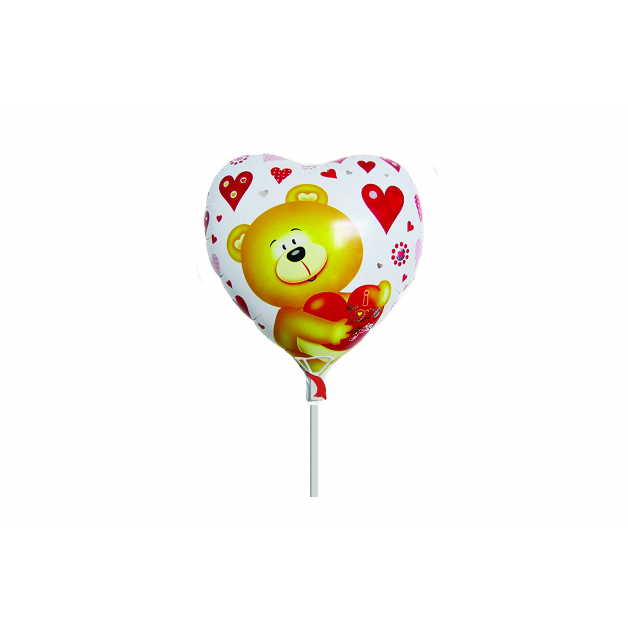 GLOBO 13 -45 cms. CORAZON OSO-