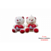 PELUCHE 802 -21 cms. OSITO CORAZON-